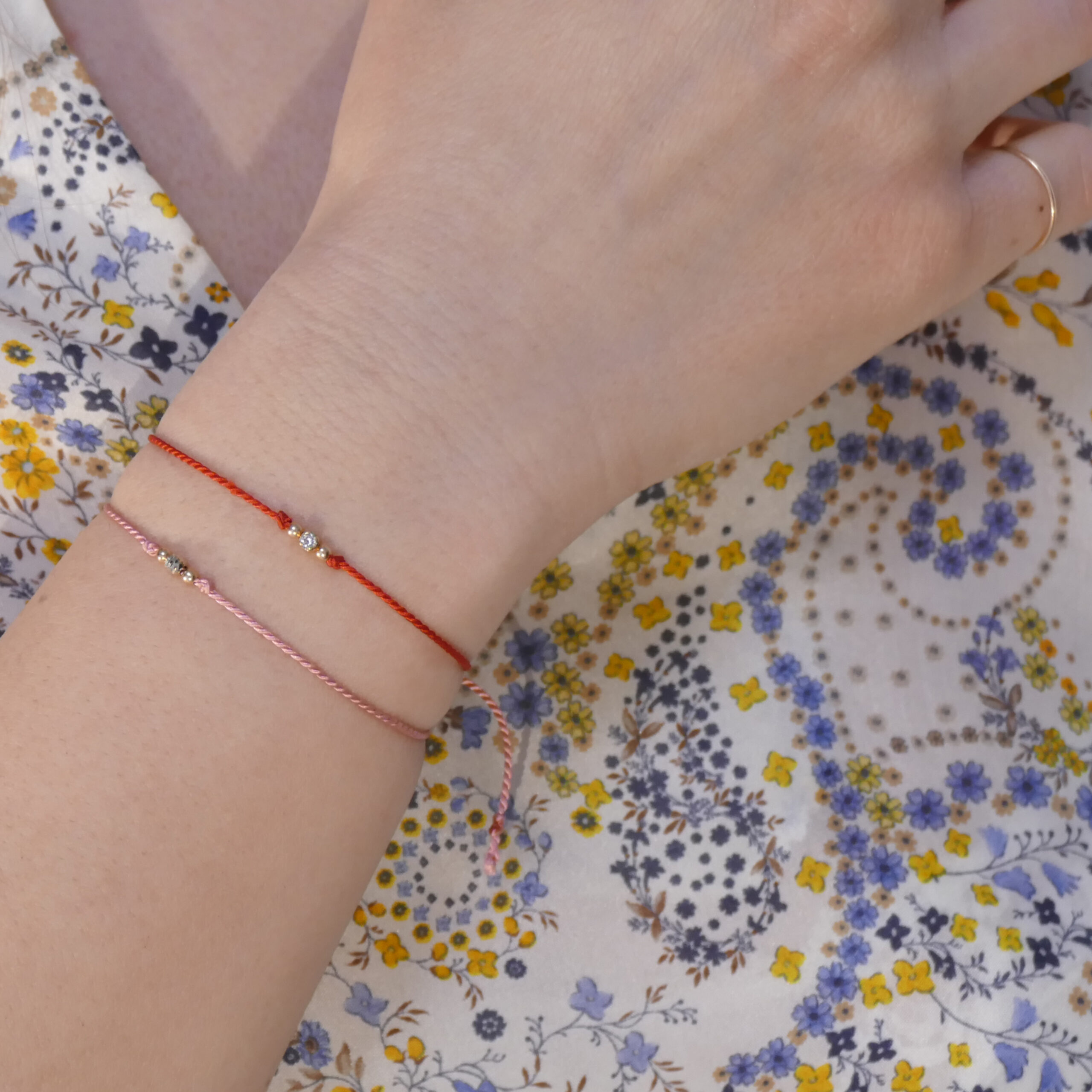 Diamond bracelet detail Diamond bracelet detail